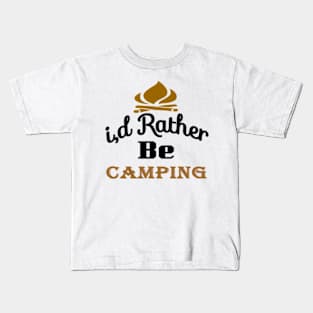 Camping Kids T-Shirt